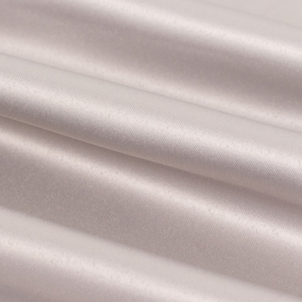 54"x10 Yards Silver Lamour Satin Fabric Bolt, Heavy Matte Satin Fabric By The Yard - Bell Racket Store