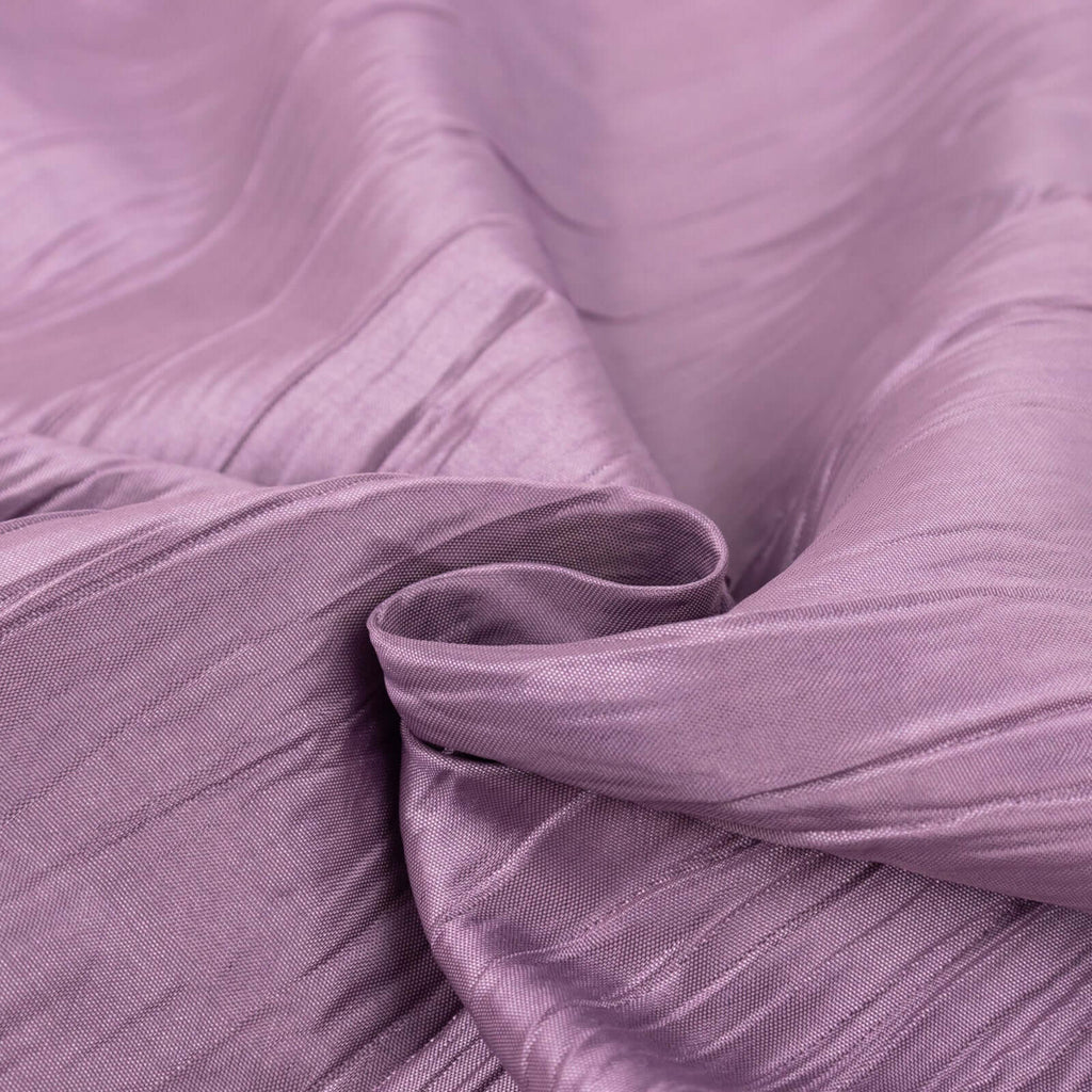 54"x10 Yards Violet Amethyst Accordion Crinkle Taffeta Fabric Bolt - Bell Racket Store