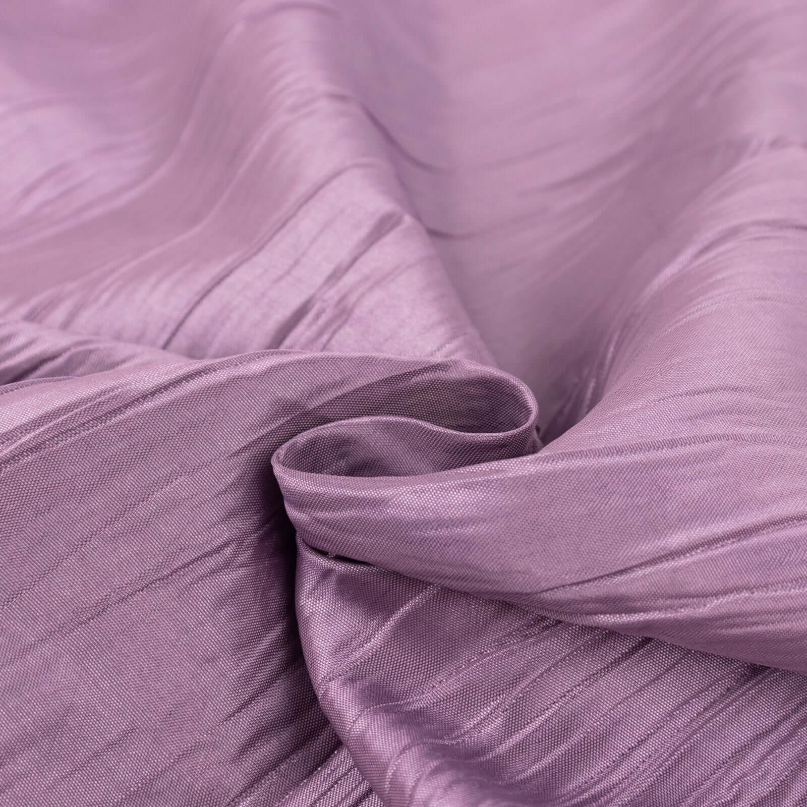 54"x10 Yards Violet Amethyst Accordion Crinkle Taffeta Fabric Bolt - Bell Racket Store