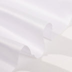 54"x10 Yards White Lamour Satin Fabric Bolt, Heavy Matte Satin Fabric By The Yard - Bell Racket Store