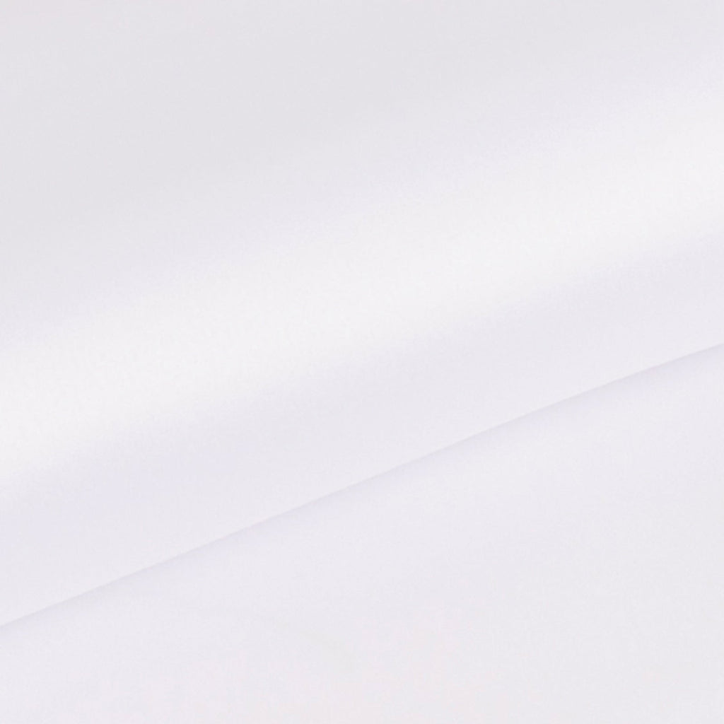 54"x10 Yards White Lamour Satin Fabric Bolt, Heavy Matte Satin Fabric By The Yard - Bell Racket Store