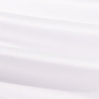 54"x10 Yards White Lamour Satin Fabric Bolt, Heavy Matte Satin Fabric By The Yard - Bell Racket Store