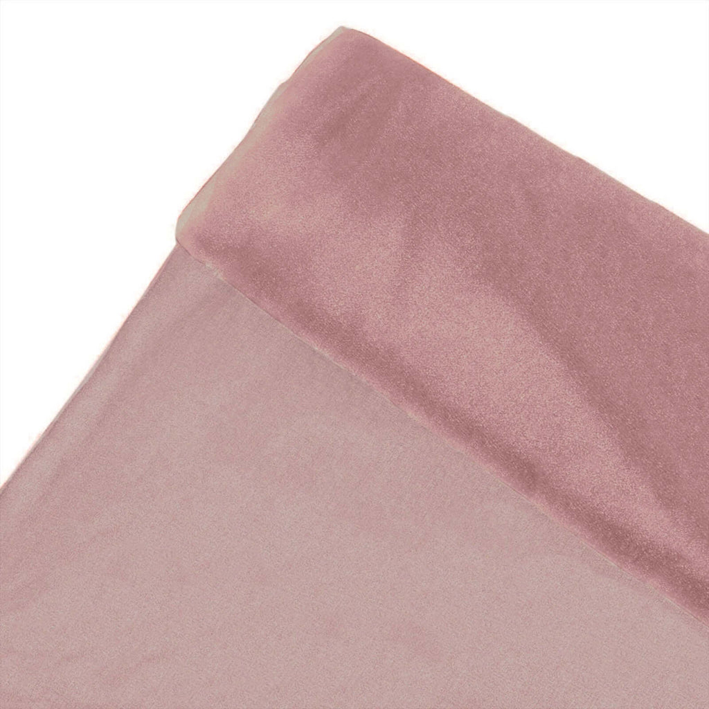 54"x10yd Dusty Rose Solid Sheer Chiffon Fabric Bolt, DIY Voile Drapery Fabric - Bell Racket Store