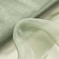 54"x10yd Dusty Sage Green Solid Sheer Chiffon Fabric Bolt, DIY Voile Drapery Fabric - Bell Racket Store