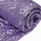 54"x4 Yards Lavender Lilac Sequin Fabric Bolt, Sparkly DIY Craft Fabric Roll