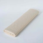54"x40 Yards Beige Tulle Fabric Bolt, DIY Crafts Sheer Fabric Roll - Bell Racket Store