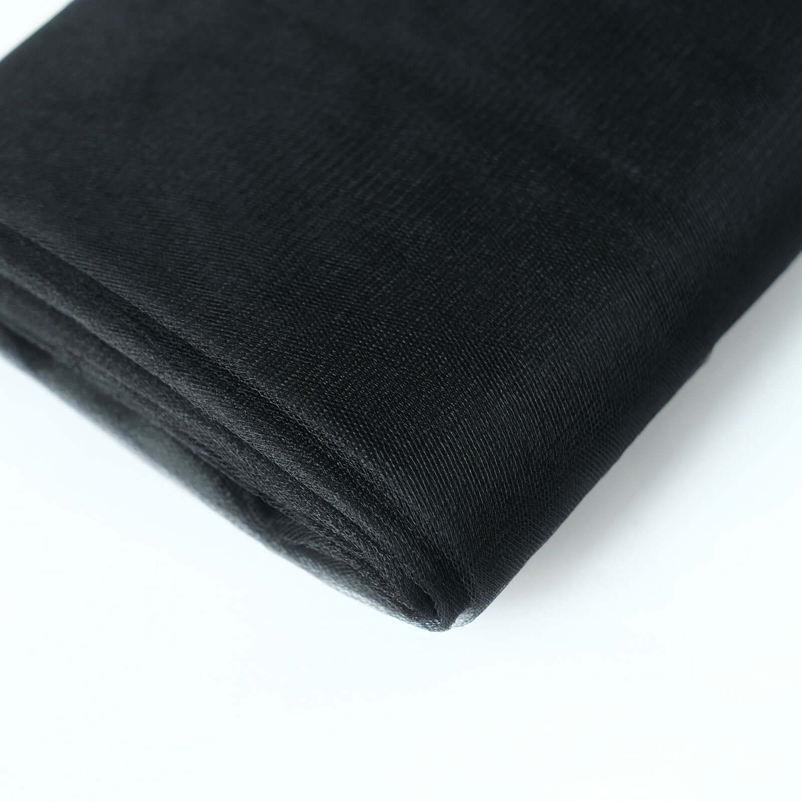 54"x40 Yards Black Tulle Fabric Bolt, DIY Crafts Sheer Fabric Roll - NestOCart