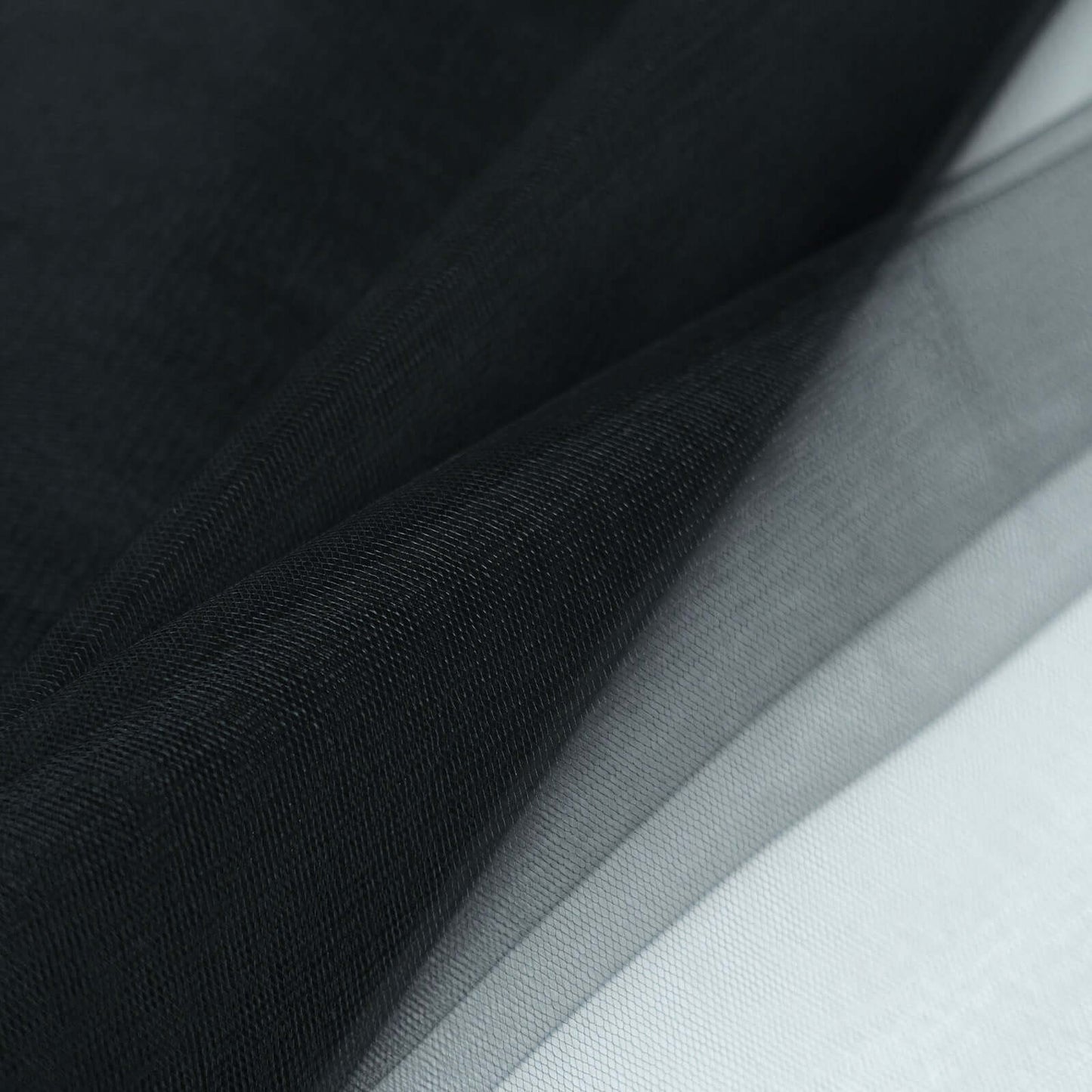 54"x40 Yards Black Tulle Fabric Bolt, DIY Crafts Sheer Fabric Roll - NestOCart