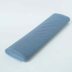 54"x40 Yards Dusty Blue Tulle Fabric Bolt, DIY Crafts Sheer Fabric Roll - Bell Racket Store