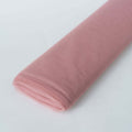 54"x40 Yards Dusty Rose Tulle Fabric Bolt, DIY Crafts Sheer Fabric Roll - Bell Racket Store