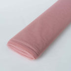 54"x40 Yards Dusty Rose Tulle Fabric Bolt, DIY Crafts Sheer Fabric Roll - Bell Racket Store