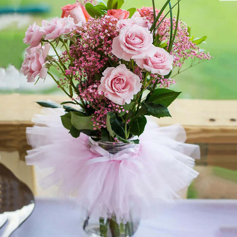 54"x40 Yards Ivory Tulle Fabric Bolt, DIY Crafts Sheer Fabric Roll - NestOCart