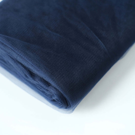 54"x40 Yards Navy Blue Tulle Fabric Bolt, DIY Crafts Sheer Fabric Roll - NestOCart