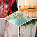 54"x40 Yards Pink Tulle Fabric Bolt, DIY Crafts Sheer Fabric Roll - Bell Racket Store