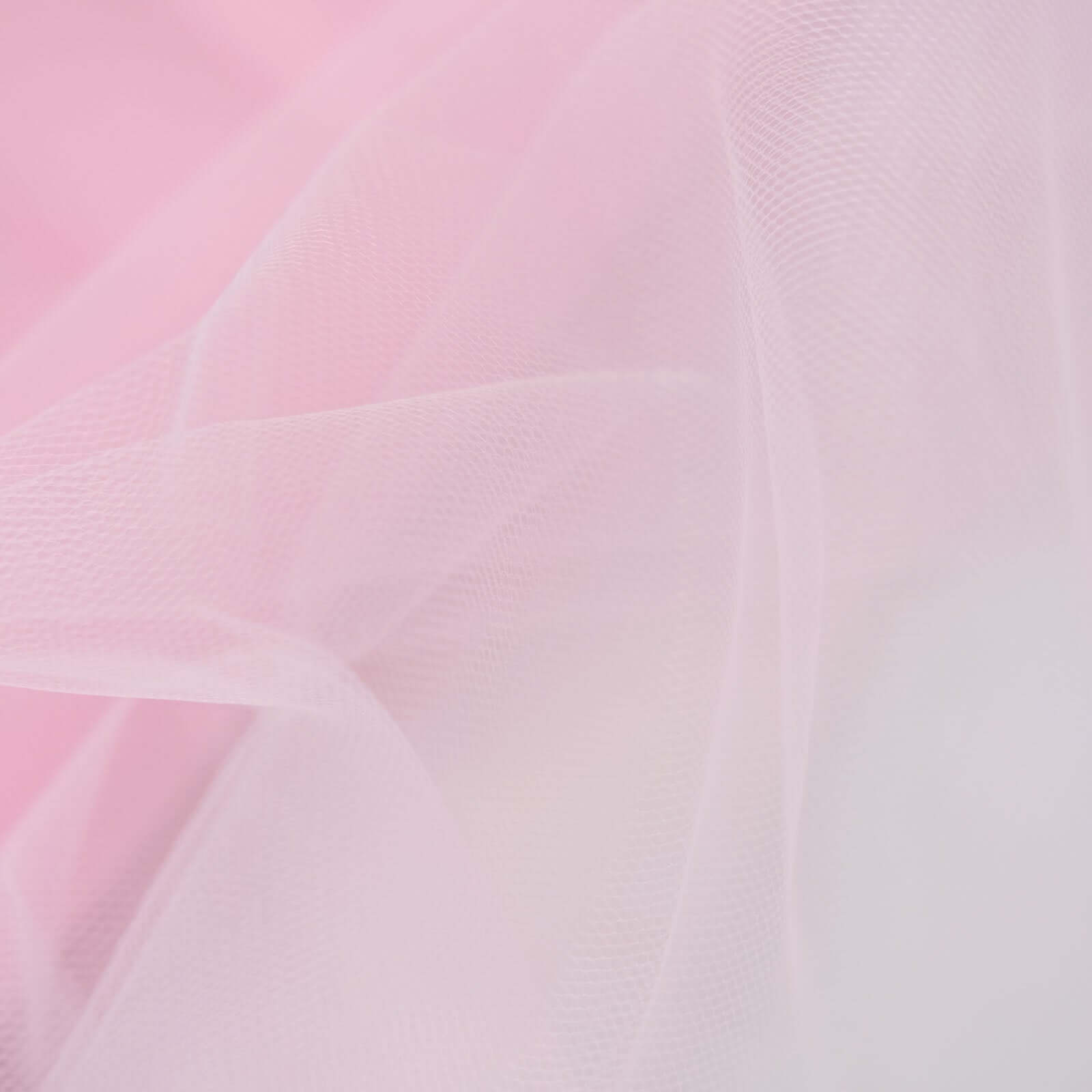 54"x40 Yards Pink Tulle Fabric Bolt, DIY Crafts Sheer Fabric Roll - Bell Racket Store