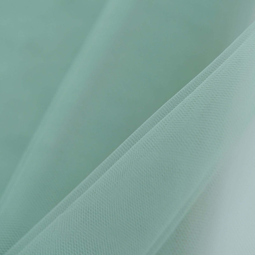 54"x40 Yards Sage Green Tulle Fabric Bolt, DIY Crafts Sheer Fabric Roll - Bell Racket Store