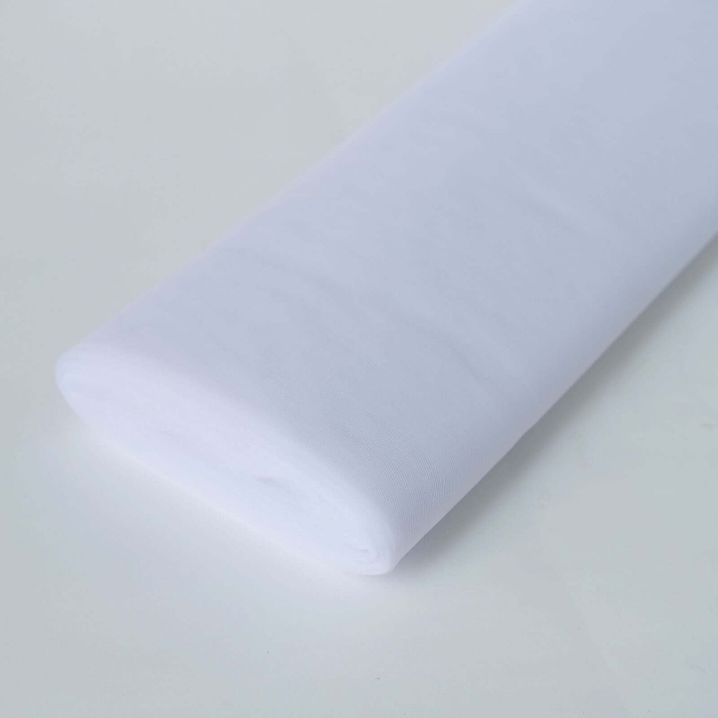 54"x40 Yards White Tulle Fabric Bolt, DIY Crafts Sheer Fabric Roll - NestOCart
