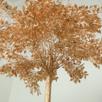 5ft Golden Faux Leaf Trees with Natural - Look Trunks â€“ Floor DÃ©cor for Venues & Events - Bell Racket Store