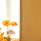 5ft Matte Gold Spandex Fitted Chiara Backdrop Stand Cover For Round Top Wedding Arch - Bell Racket Store