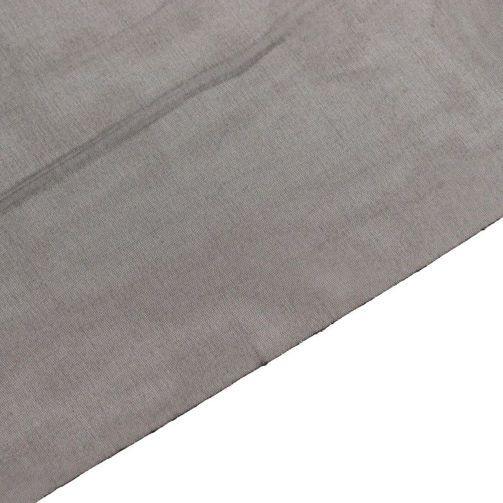 5ftx32ft Black Chiffon Curtain Panel, Durable Flame Resistant Backdrop Ceiling Drapery With Rod Pocket - Bell Racket Store