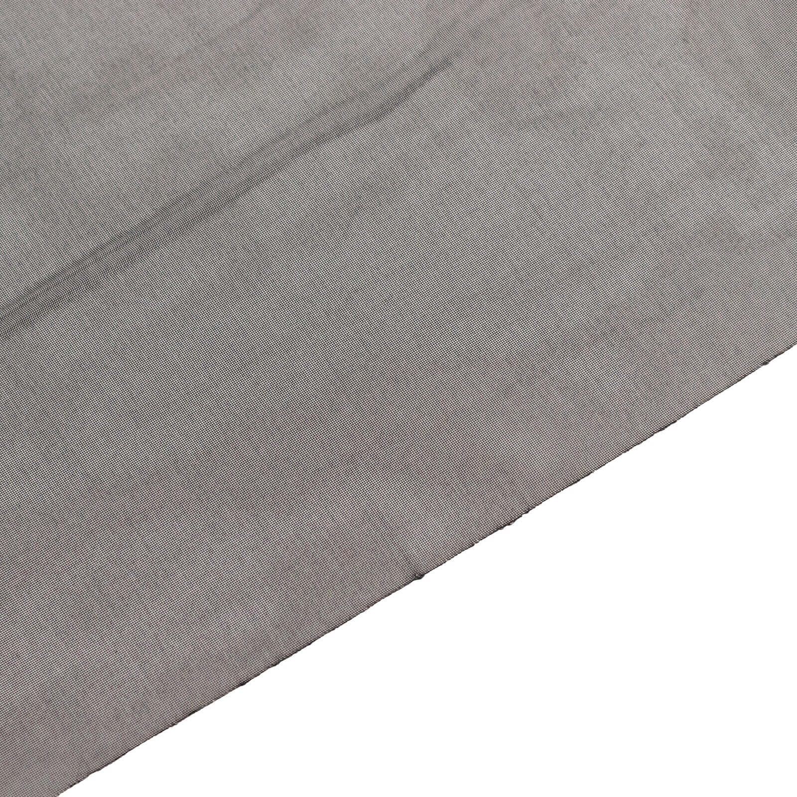 5ftx32ft Black Chiffon Curtain Panel, Durable Flame Resistant Backdrop Ceiling Drapery With Rod Pocket - Bell Racket Store