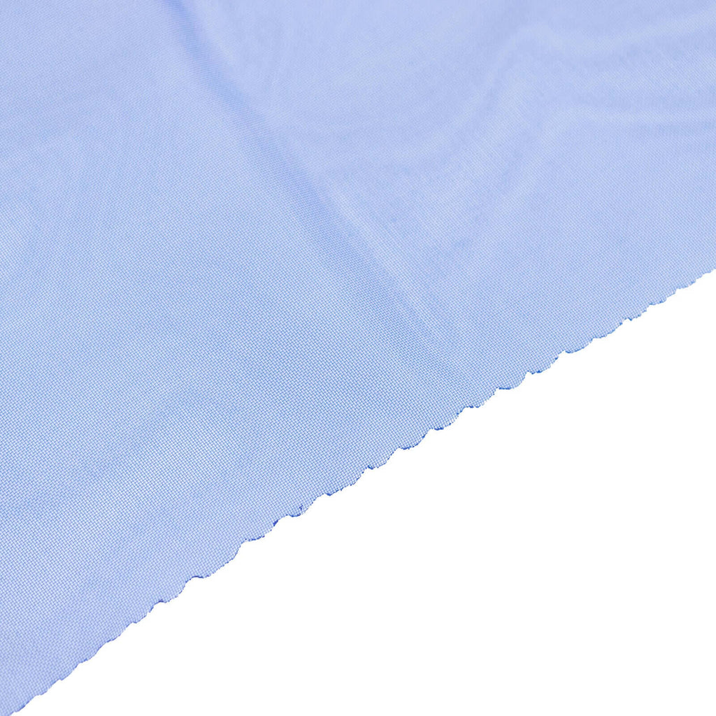 5ftx32ft Royal Blue Chiffon Curtain Panel, Durable Flame Resistant Backdrop Ceiling Drapery With Rod Pocket - Bell Racket Store