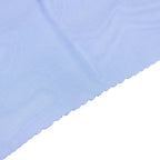 5ftx32ft Royal Blue Chiffon Curtain Panel, Durable Flame Resistant Backdrop Ceiling Drapery With Rod Pocket - Bell Racket Store