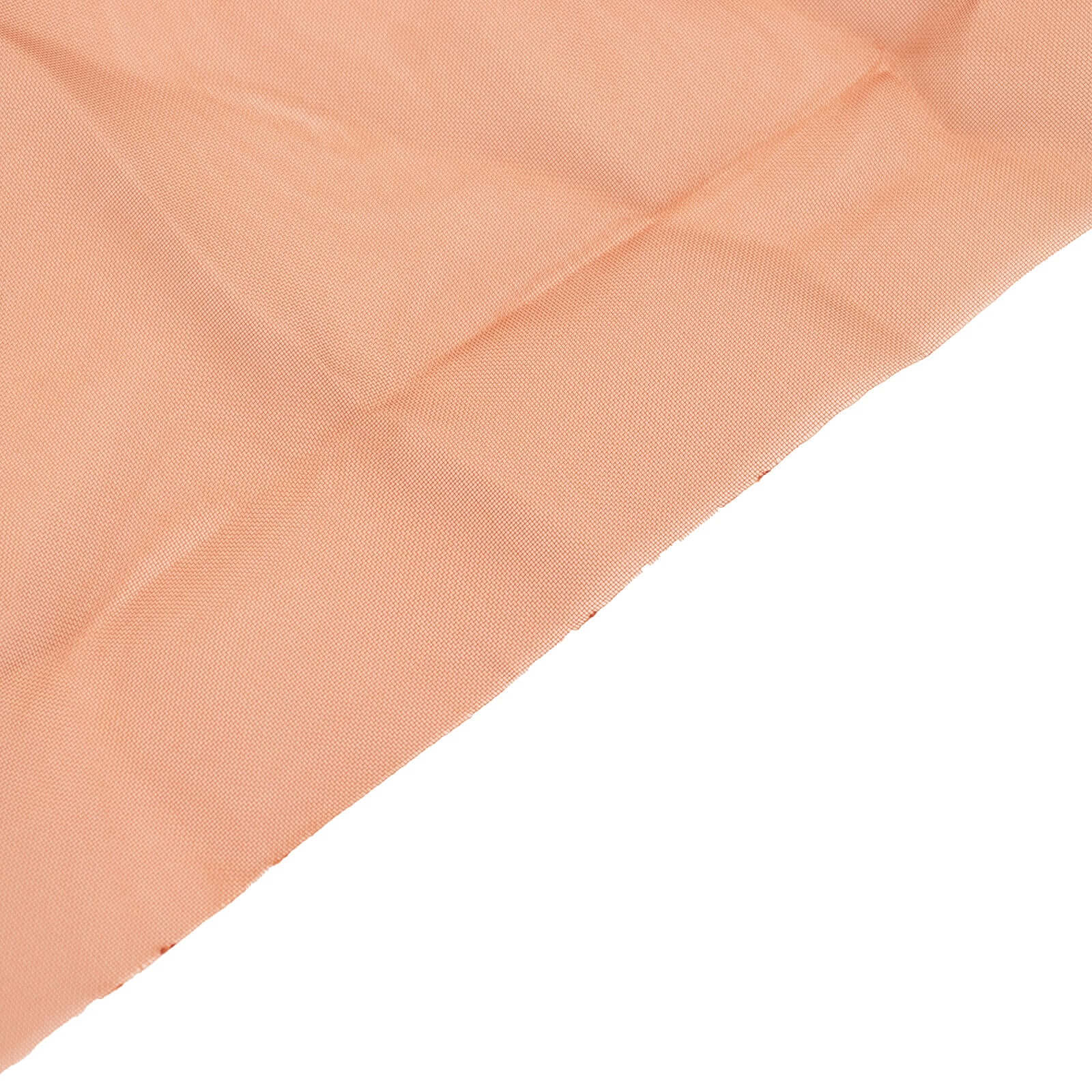 5ftx32ft Terracotta (Rust) Chiffon Curtain Panel, Durable Flame Resistant Backdrop Ceiling Drapery With Rod Pocket - Bell Racket Store