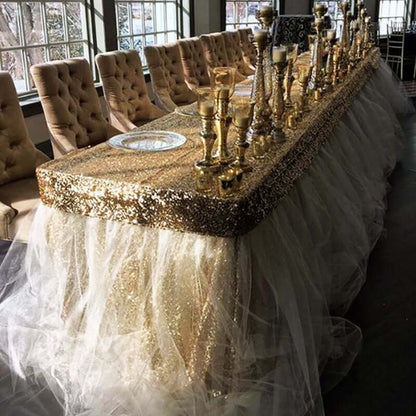 5"x10 Yards Shiny Gold Diamond Rhinestone Ribbon Wrap Roll, DIY Craft Decor - NestOCart