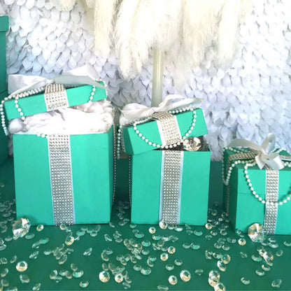 5"x10 Yards Shiny Gold Diamond Rhinestone Ribbon Wrap Roll, DIY Craft Decor - NestOCart