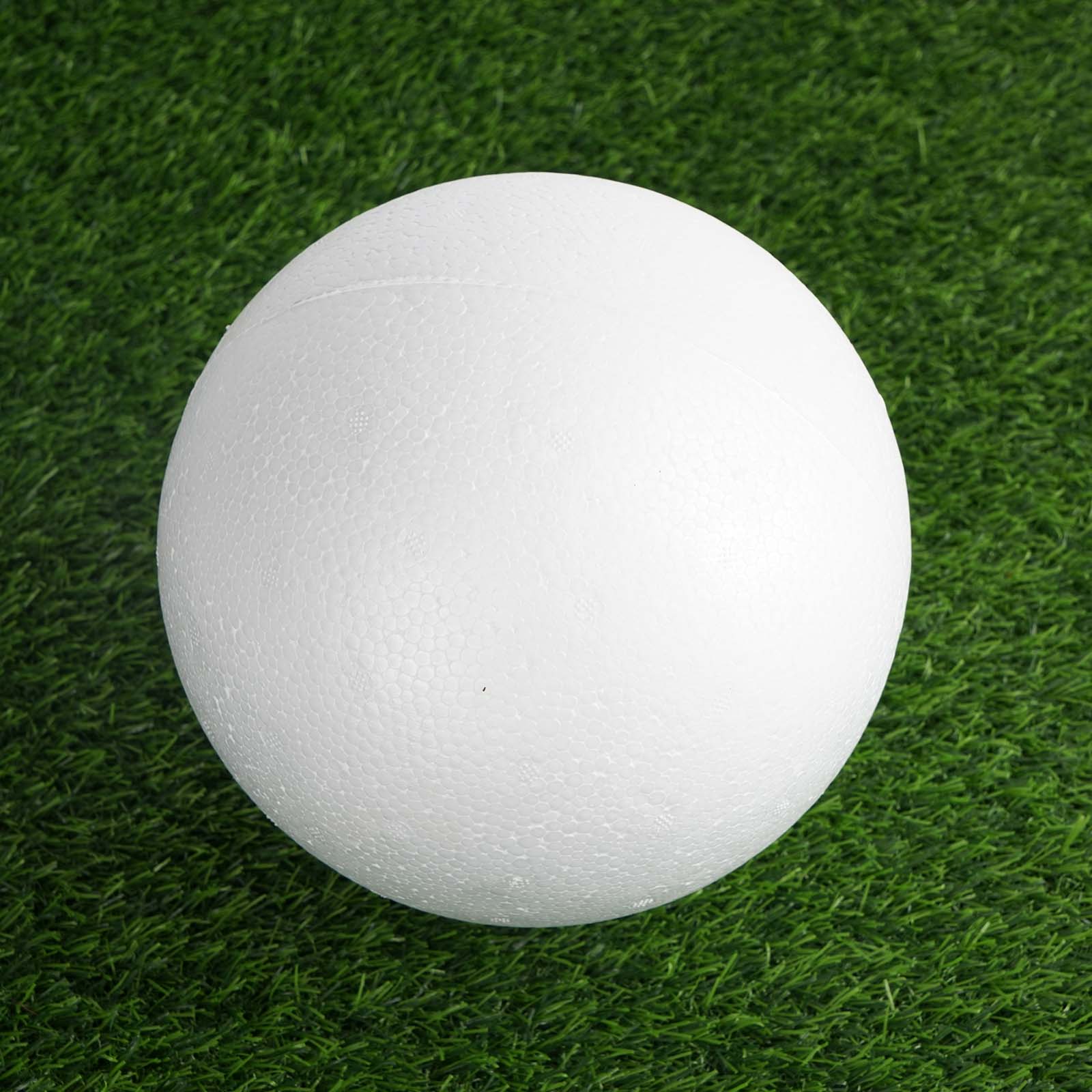 6 Pack 6â€ White StyroFoam Foam Balls For Arts, Crafts and DIY