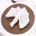 6 - Pack Disposable Table Placemats in Brown with Walnut Wood Design - Cardboard Placemats for Rustic & Farmhouse Themes 13" - Bell Racket Store