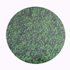 6 - Pack Disposable Table Placemats in Green Boxwood Leaf Print - 700GSM Cardboard Placemats for Forest & Garden Theme Party Decor 13" - Bell Racket Store