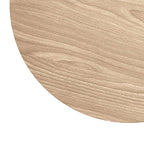 6 - Pack Disposable Table Placemats in Natural with Walnut Wood Design - Cardboard Placemats for Rustic & Farmhouse Themes 13" - Bell Racket Store