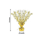 6 - Pack Metallic Gold Star Foil Spray Centerpiece Table Decorations, Free - Standing Gleam 'N Burst Party Accessories Eye - Catching Design 13" - Bell Racket Store