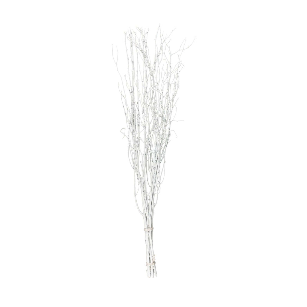 6 - Pack Natural Birch Tree Branches 46" White - Versatile Extra Long Decorative Dried Willow Twigs Sticks for Vase Centerpiece Wedding Decor - Bell Racket Store