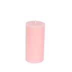 6 - Pack Unscented Dripless Pillar Candles â€“ 3"x6" Blush Paraffin Wax with Smokeless Cotton Wicks, Clean & Long - Lasting 60 - Hour Burn - Bell Racket Store