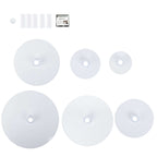 6 - Tier Acrylic Round Cupcake Stand Clear for Special Events & Catering Displays 22" - Bell Racket Store