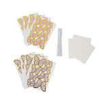64 Pcs 3D Butterfly Cupcake Toppers with Gold Trim â€“ Elegant Cake Decorations in Pink & Purple for Parties, Anniversaries, and Events â€“ Assorted Sizes - Bell Racket Store