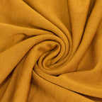 6.5ft Gold Spandex Crescent Moon Chiara Backdrop Stand Cover, Custom Stretch Fitted Wedding Arch Cover - Bell Racket Store