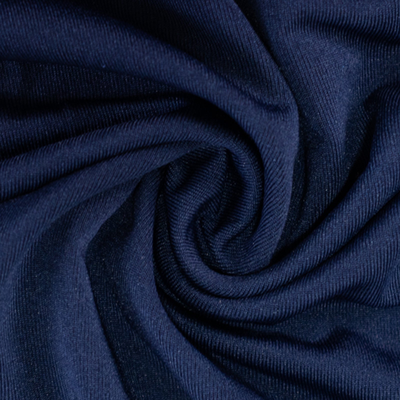 6.5ft Navy Blue Spandex Crescent Moon Chiara Backdrop Stand Cover, Custom Stretch Fitted Wedding Arch Cover - Bell Racket Store