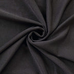 6ft Matte Black Spandex Fitted Chiara Backdrop Stand Cover For Round Top Wedding Arch - Bell Racket Store