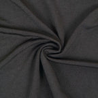6ft Matte Black Spandex Half Moon Chiara Backdrop Stand Cover, Custom Fitted Wedding Arch Cover - Bell Racket Store
