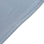 6ft Matte Dusty Blue Spandex Fitted Chiara Backdrop Stand Cover For Round Top Wedding Arch - Bell Racket Store