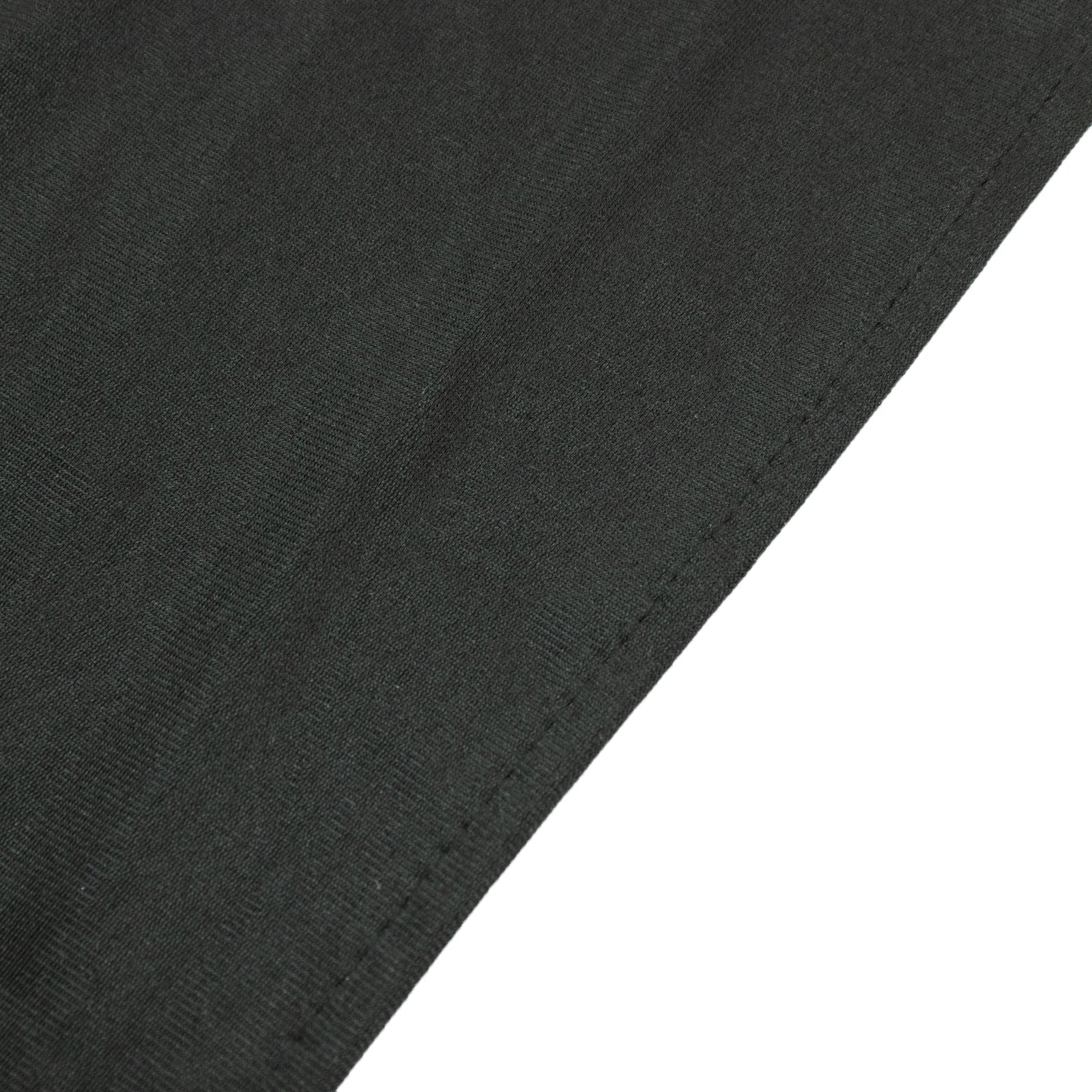 6ft Scuba Rectangular Fitted Tablecloth Black â€“ Wrinkle - Free, Stain Resistant - Bell Racket Store