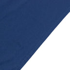 6ft Scuba Rectangular Fitted Tablecloth Navy Blue â€“ Wrinkle - Free, Stain Resistant - Bell Racket Store