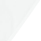 6ft Scuba Rectangular Fitted Tablecloth White â€“ Wrinkle - Free, Stain Resistant - Bell Racket Store