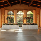 6ftx16ft Gold Rectangular Arbor - Freestanding 6' High Over the Table Stand, Backdrop Stand with Double Frame for Floral Balloon DÃ©cor - Bell Racket Store