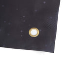 6ftx3ft Black Gold Happy Birthday Photo Booth Backdrop Decoration, Large Polyester Background Banner - Bell Racket Store