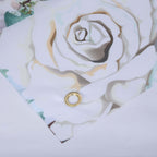 6ftx3ft White Brown Rustic Wood Floral Happy Birthday Photo Backdrop, Large Polyester Background Banner - Bell Racket Store